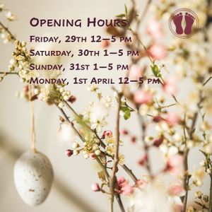 Easter opening hours - hoping to see you for coffee, cake and chocolate! at Santosa Wellness Centre Cafe in Edinburgh
