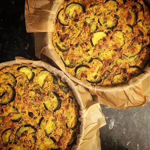 Grumpy Foods' Vegan KuKu at Santosa Wellness Centre Cafe in Edinburgh