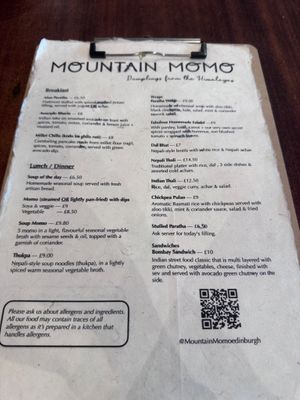  at Santosa Wellness Centre Cafe in Edinburgh