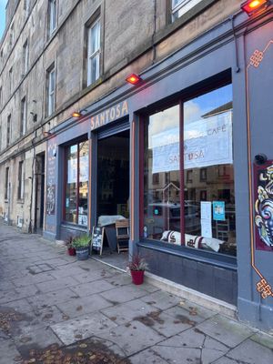  at Santosa Wellness Centre Cafe in Edinburgh