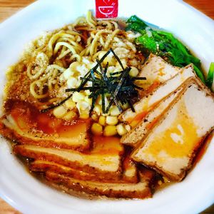 Vegan Hippie Ramen with Extra Tofu- the best! at Tatsu Ramen - Melrose in Los Angeles