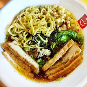 Vegan Hippie Ramen with Extra Tofu  at Tatsu Ramen - Melrose in Los Angeles