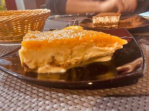 Cheesecake  at La Tecia Vegana in Venice