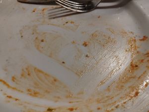 Was eggplant Parmesan, was so good, I forgot to take a picture 😅 at La Tecia Vegana in Venice