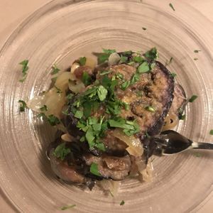 Antipasti melanzane at La Tecia Vegana in Venice