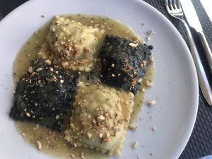 Pasta  at La Tecia Vegana in Venice