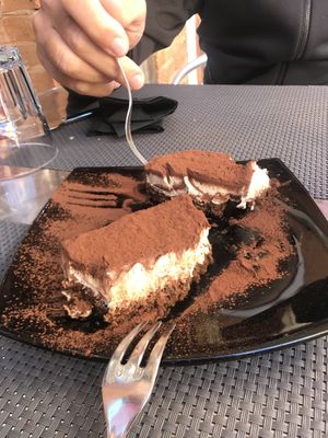 Tiramisù  at La Tecia Vegana in Venice