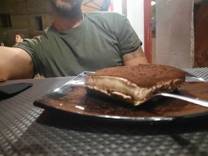 Tiramisu at La Tecia Vegana in Venice