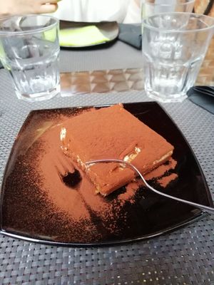 Tiramisù at La Tecia Vegana in Venice