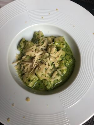 Gnocchi at La Tecia Vegana in Venice