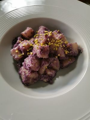 Tastiless gnocchi at La Tecia Vegana in Venice