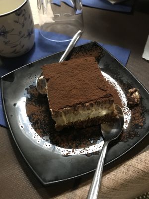 Tiramisu at La Tecia Vegana in Venice