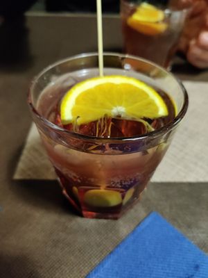 Aperitif - very nice! at La Tecia Vegana in Venice