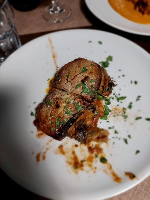 Parmigiana at La Tecia Vegana in Venice