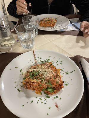 v lasagna 10€ 😍  at La Tecia Vegana in Venice