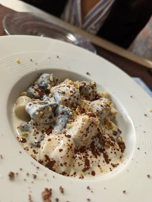 Gnocchi at La Tecia Vegana in Venice