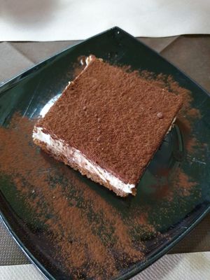 Tiramisù at La Tecia Vegana in Venice