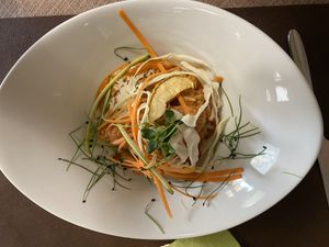 tempeh mafé at La Tecia Vegana in Venice