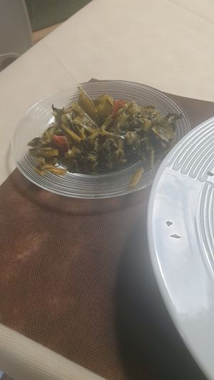 Sautéed chicory. €5 at La Tecia Vegana in Venice