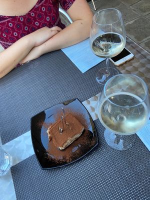 Tiramisu  at La Tecia Vegana in Venice