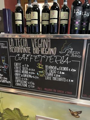 Café  at La Tecia Vegana in Venice