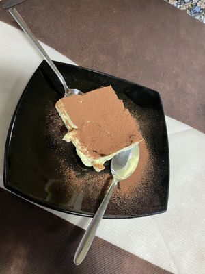 Tiramisu  at La Tecia Vegana in Venice