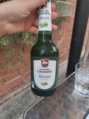 Beer at La Tecia Vegana in Venice