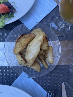 BAKED POTATOES  at La Tecia Vegana in Venice