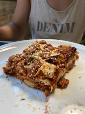 Lasagna   at La Tecia Vegana in Venice