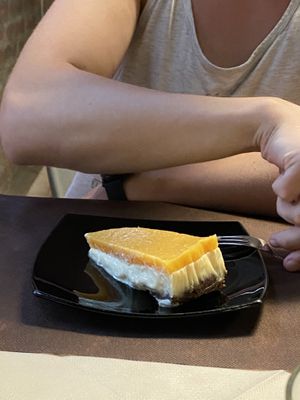 Cheesecake  at La Tecia Vegana in Venice