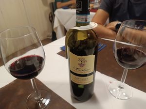 Cabernet bio et vegan at La Tecia Vegana in Venice