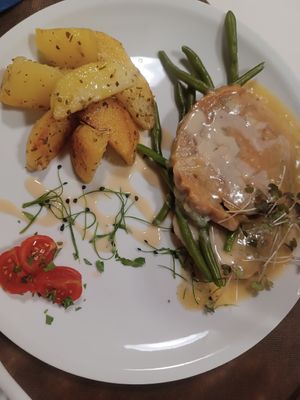 Seitan at La Tecia Vegana in Venice