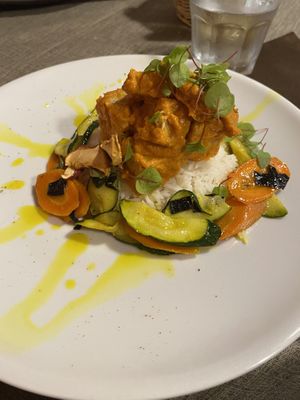   at La Tecia Vegana in Venice