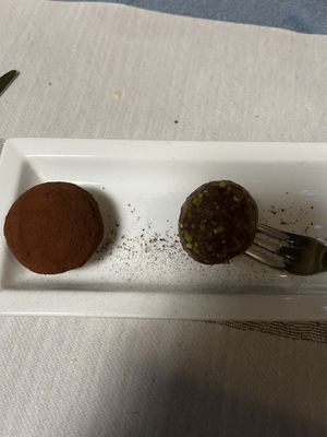 The bombe   at La Tecia Vegana in Venice