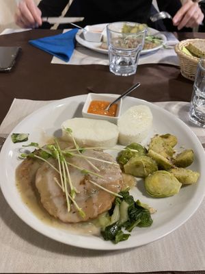   at La Tecia Vegana in Venice