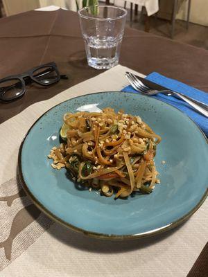   at La Tecia Vegana in Venice