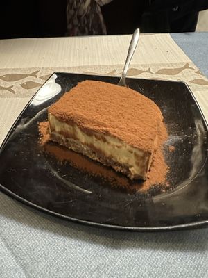 Tiramisu   at La Tecia Vegana in Venice