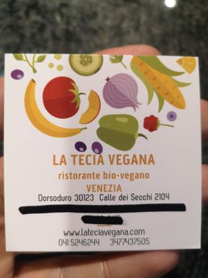  at La Tecia Vegana in Venice
