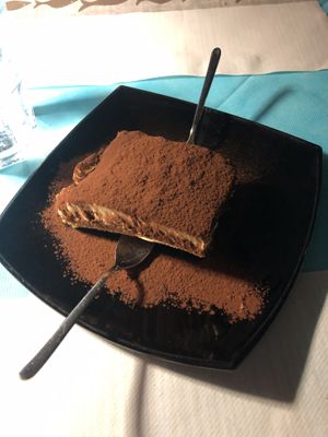 Tiramisu  at La Tecia Vegana in Venice