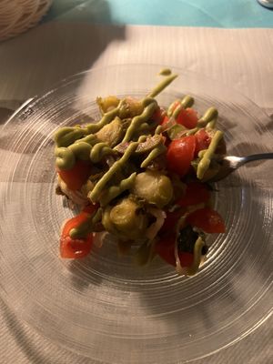 Green bowl  at La Tecia Vegana in Venice