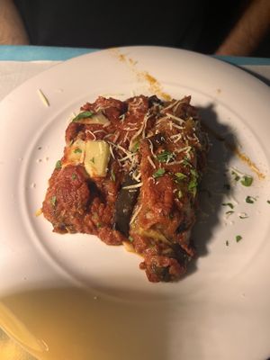 Parmigiana  at La Tecia Vegana in Venice