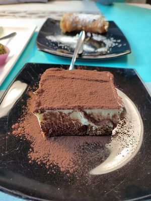 Tiramisu at La Tecia Vegana in Venice