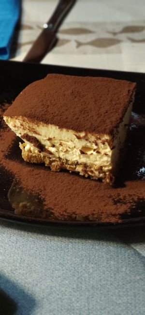 Tiramisú at La Tecia Vegana in Venice