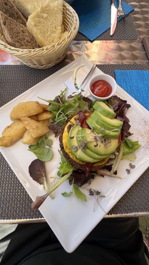   at La Tecia Vegana in Venice