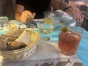   at La Tecia Vegana in Venice