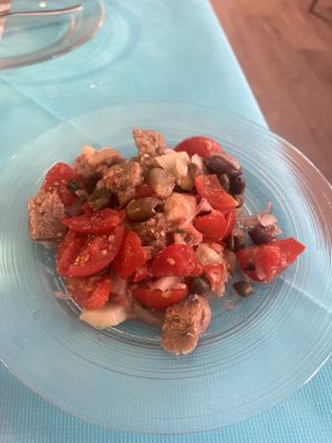   at La Tecia Vegana in Venice