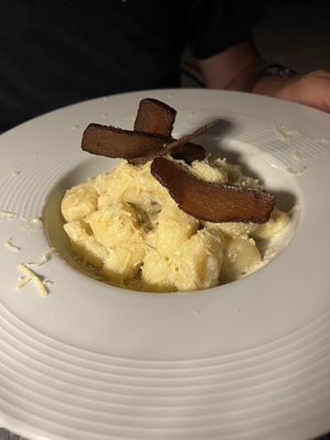 Gnocchi  at La Tecia Vegana in Venice