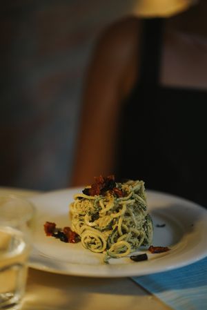   at La Tecia Vegana in Venice