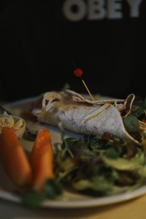   at La Tecia Vegana in Venice