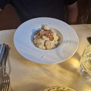 Gnocci at La Tecia Vegana in Venice